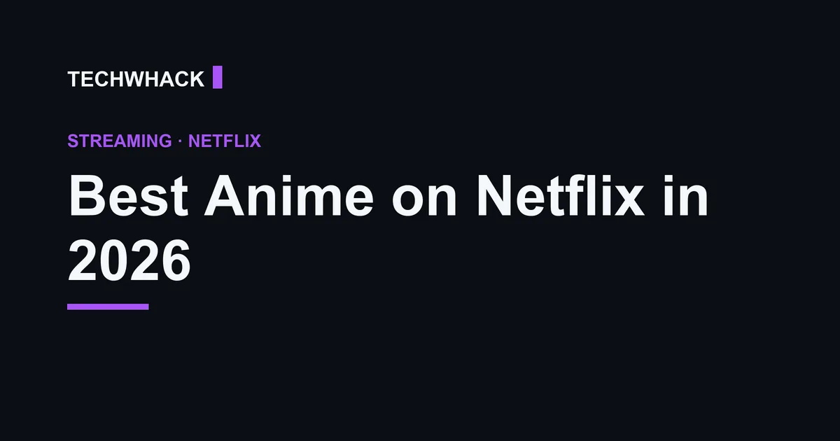 Best anime on Netflix 2026 lineup including Cyberpunk Edgerunners and Blue Eye Samurai